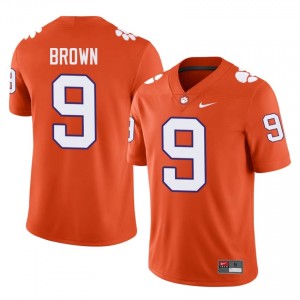 Orange Colson Brown #9 Clemson National Championship Jersey | Men High School Football Limited Embroidery 22746241