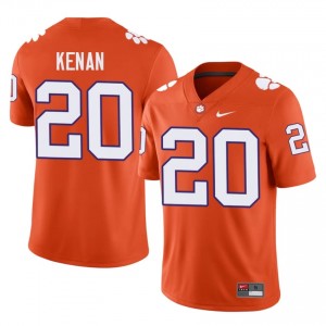 #20 Jakarrion Kenan CFP Champs Orange Jersey | Authentic Embroidery Men Player Football Gear 72869448