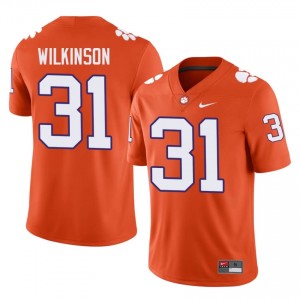 Top-Tier Joe Wilkinson #31 Clemson Tigers Orange Jersey | Men University Football Embroidery Fan Gear 55367681