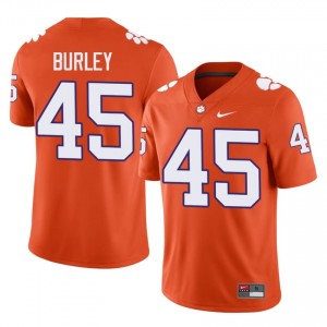 Vic Burley #45 Clemson Tigers Jersey | Exclusive Orange College Football Men Embroidery 77082786