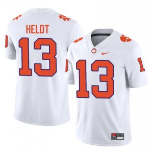 Will Heldt #13 Clemson Tigers Jersey | Gameday White College Football Men Stitched 67694735