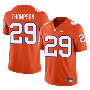 Champ Thompson #29 Clemson Tigers Jersey | Exclusive Orange College Football Men Embroidery 85766434