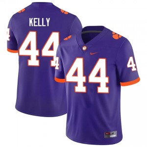 Officially Licensed Kourtney Kelly #44 Clemson Tigers Purple Jersey | Men University Football Stitch Fan Gear 46697743