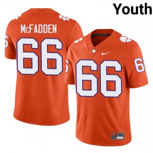 #66 Banks McFadden CFP Champs Orange Jersey | Alumni Embroidery Youth Player Football Gear 33778413