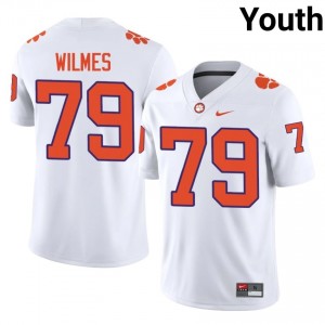 Braden Wilmes #79 Clemson Tigers Jersey | Gameday White College Football Youth Stitched 69406805