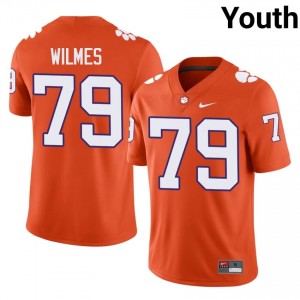 Top-Tier Braden Wilmes #79 Clemson Tigers Orange Jersey | Youth University Football Embroidery Fan Gear 15925835