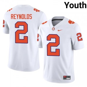 Tait Reynolds #2 Clemson Tigers Jersey | Exclusive White College Football Youth Stitched 40430864