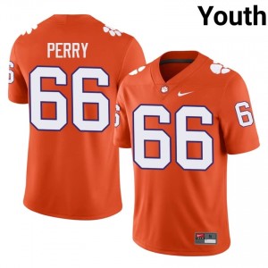 William Perry #66 Clemson Tigers Jersey | Exclusive Orange College Football Youth Embroidery 54873638